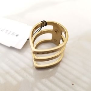 Silpada brass Levels ring